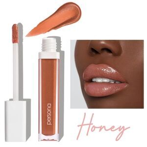 Persona Shimmer Lip Gloss in Honey (Shimmering Bronze)